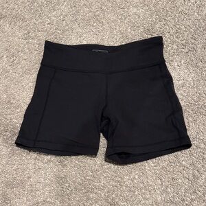 Athleta black biker shorts XS